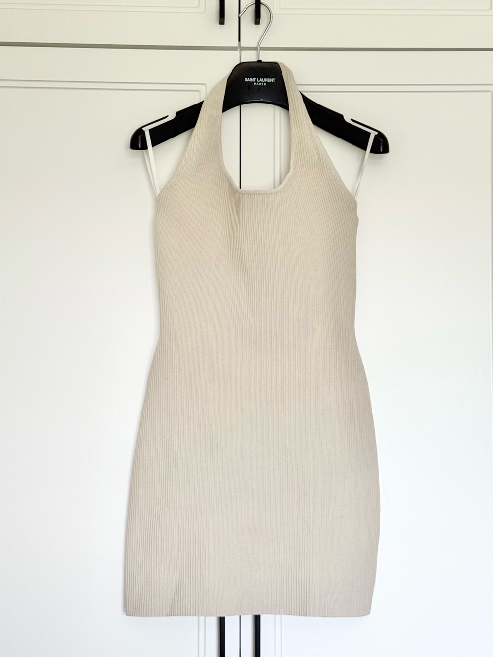Babaton Cream Ribbed Knit Top - Picture 5 of 9